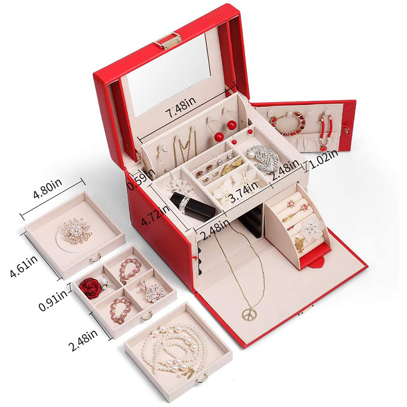 Custom Jewelry Packaging Jewelry Case Organizer Boxs