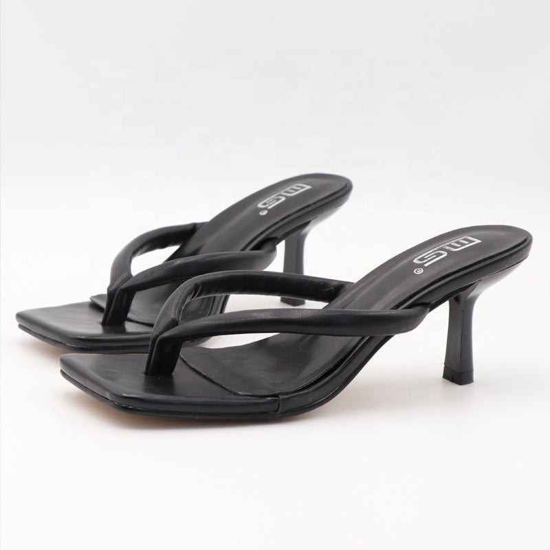 Y 36-42 Women Shoes Factory Hot Selling Designer Heels High Quality Ladies Summer Sandals Women Heels Square Toe High Heel Shoes
