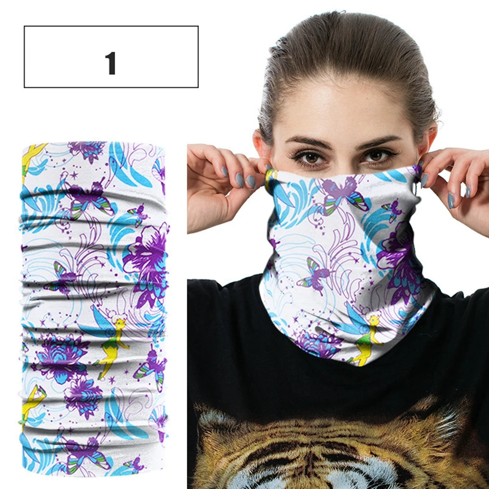 Windproof Head Scarves Neck Warmer Cycling Camping Hiking Men Women Fashion Magic Scarves Turban Outdoor Headband Bandanas