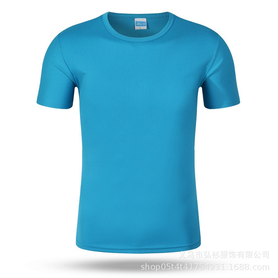 Plain Dry Fit Sublimation T Shirts Blank Sport Tshirts 100 Polyester T Shirt Wholesale Running T Shirts Custom Printing T-Shirts