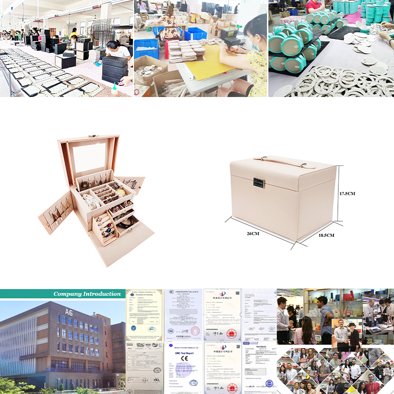 Custom Jewelry Packaging Jewelry Case Organizer Boxs