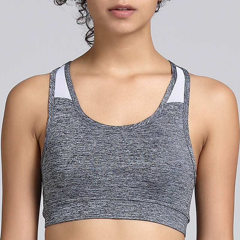 High Impact Crop Workout Bras Beauty Back Activwear Gym Top Lightweight Racerback Sports Yoga Bra