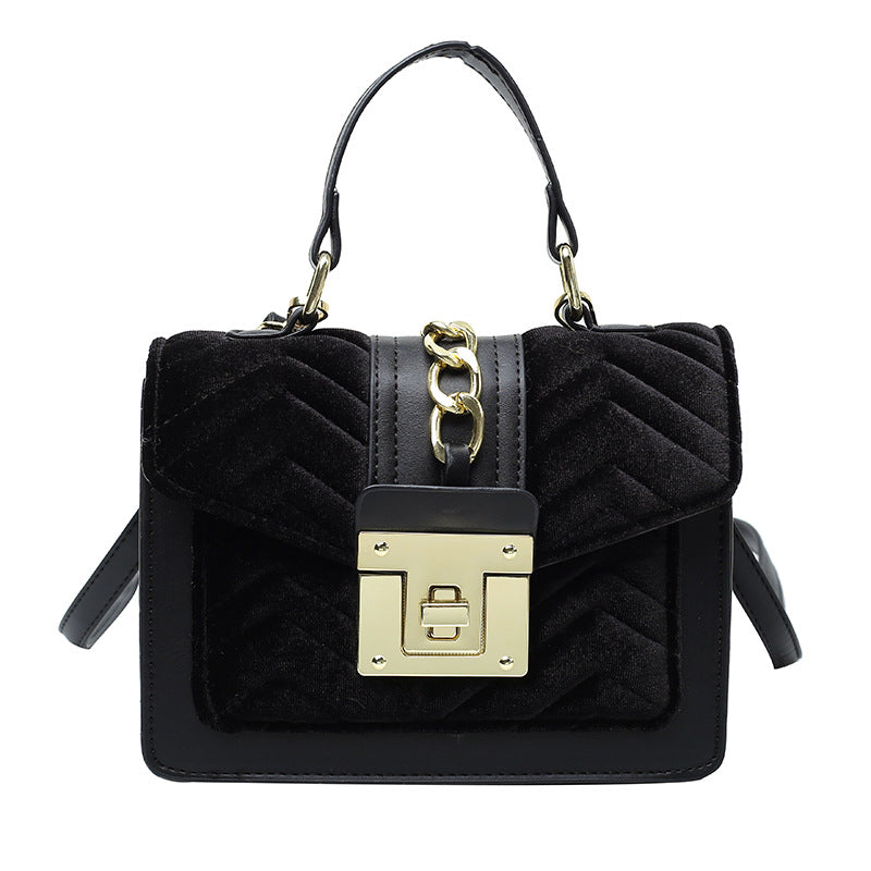 Luxury Fashion Handbag Designer Famous Brands Fall Velvet Purses and Handbags  Ladies Handbags Leather Purses
