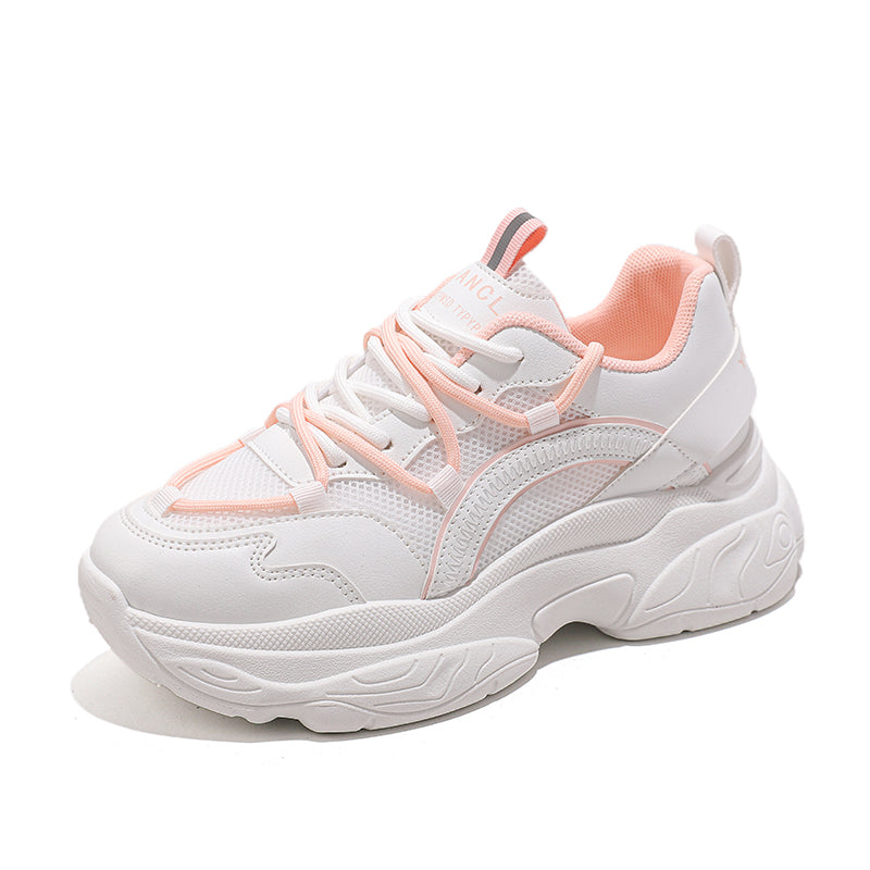 Custom Shoes Women Casual Chunky Shoes Sneakers Running Sport Shoes Casual Low MOQ Mesh Sneaker Zapatillas Hombre