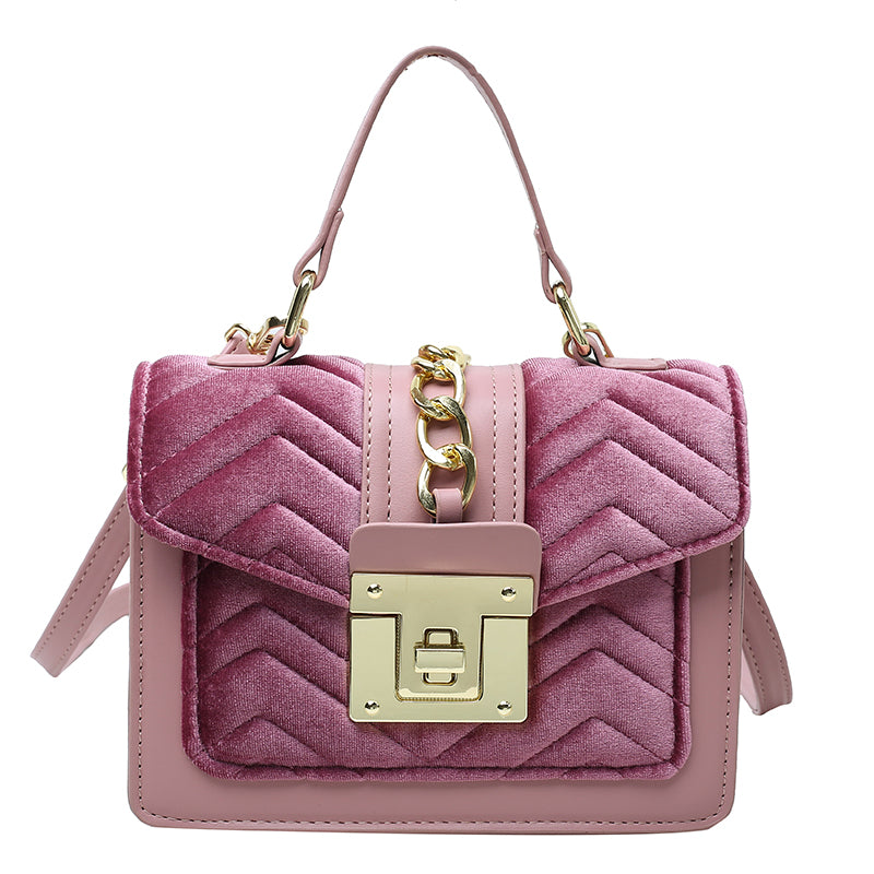 Luxury Fashion Handbag Designer Famous Brands Fall Velvet Purses and Handbags  Ladies Handbags Leather Purses