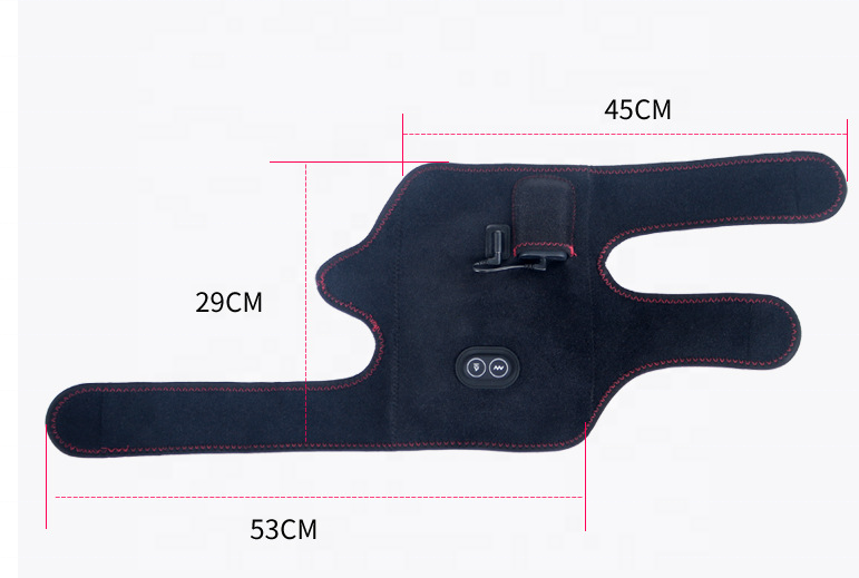 Good Quality Electric Heated Knee Brace Strap Stable Electricity for Health Care