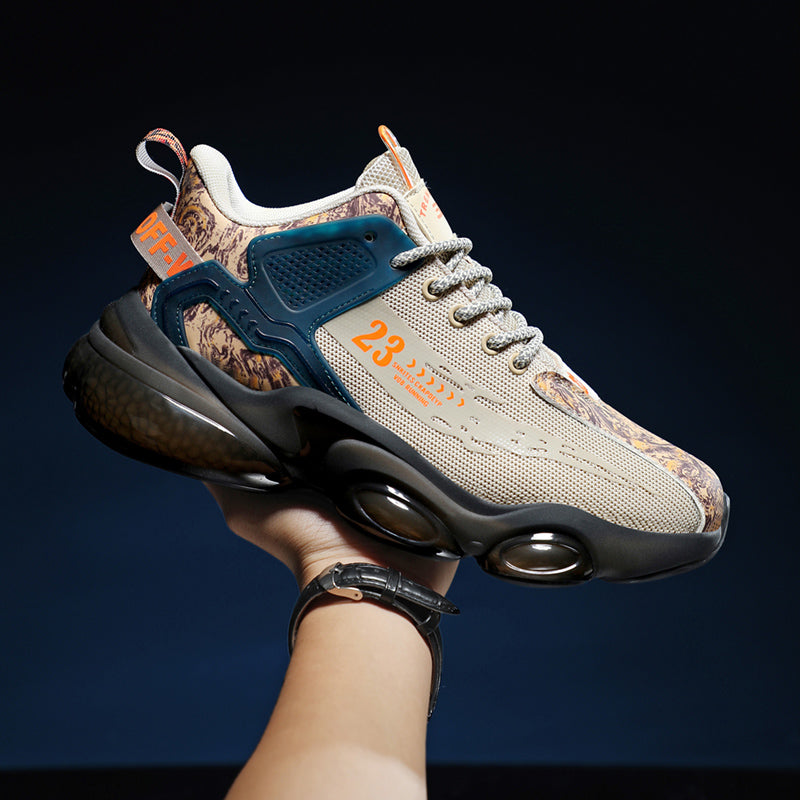 Man Shoes Sneakers Sport Shoes Hip-Hop Stylish Chunky Cushion Men Basketball Sneakers Custom Men's Fashion Sneakers