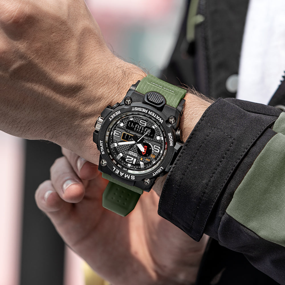 Quartz Watches SMAEL 1545D Mechanical Watches Men Watch for Outdoor Sports