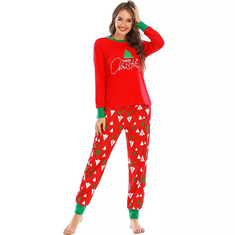 Custom Print Adult Onesie Cotton Clothes Matching Family Christmas Pajamas Sets for Adult and Kids Baby