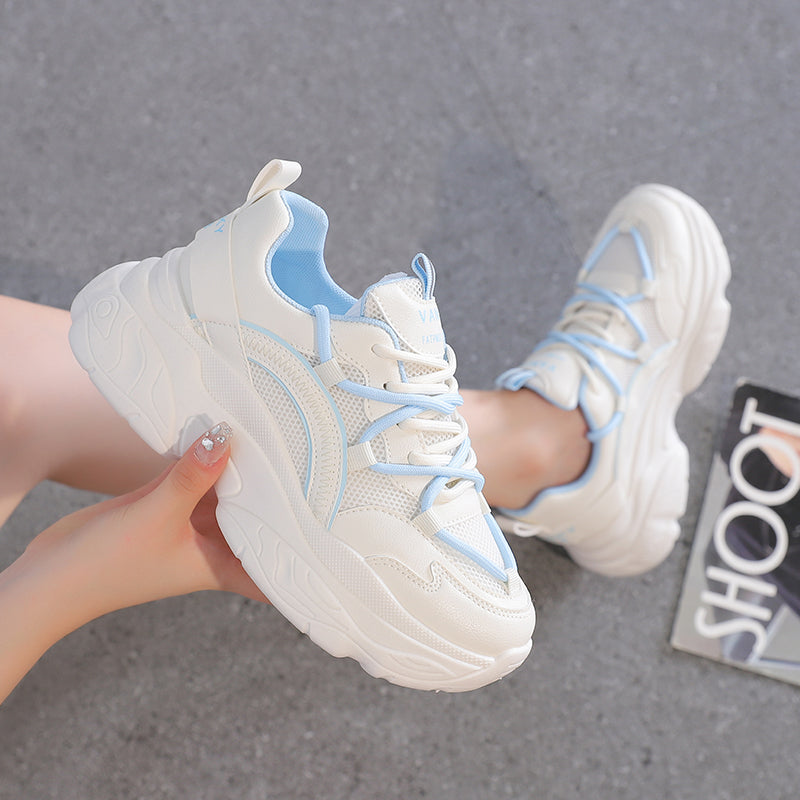 Custom Shoes Women Casual Chunky Shoes Sneakers Running Sport Shoes Casual Low MOQ Mesh Sneaker Zapatillas Hombre