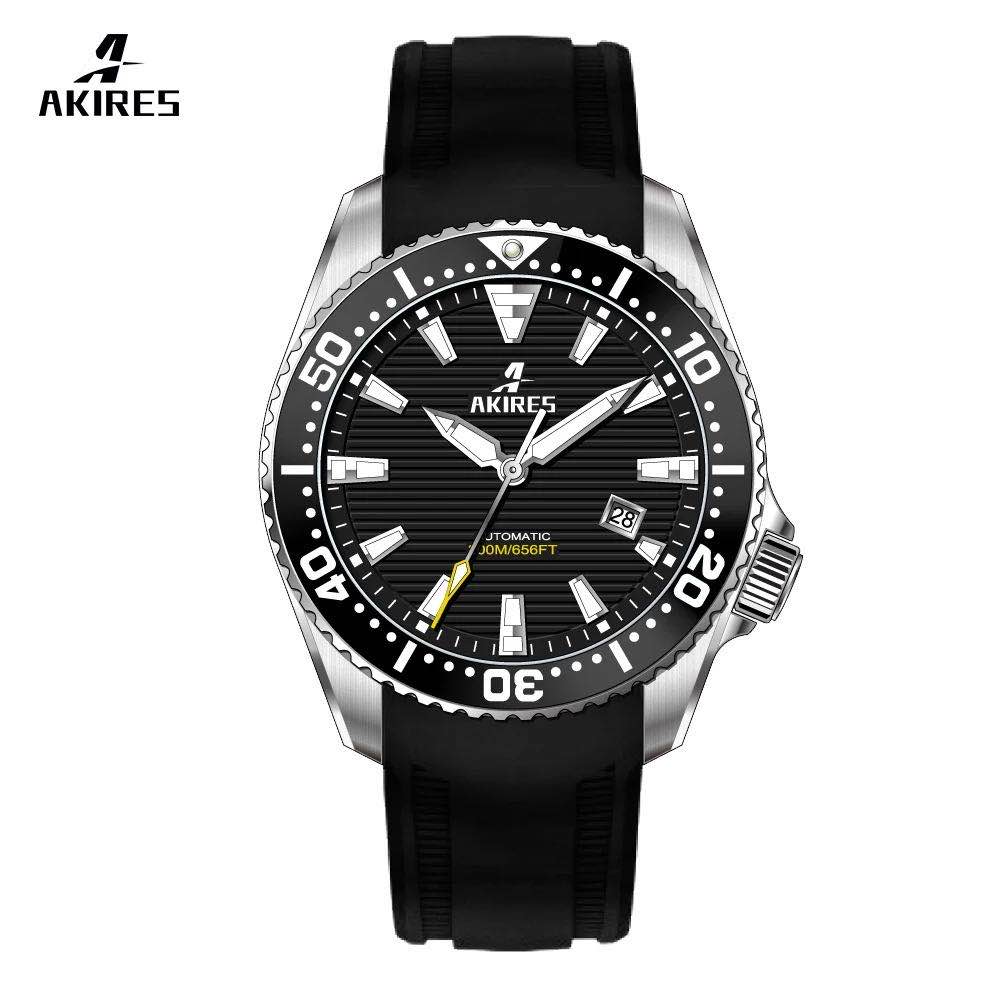 Oem Diver Watch 20ATM Waterproof Watches Stainless Steel Automatic Men Wristwatches Mechanical Watch