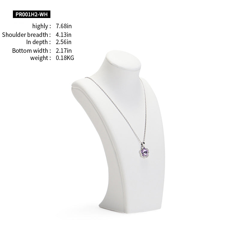Mannequin Neck Jewellery Hanging Shelf Standing Model Jewelry Storage Props Necklace Display Jewelry Bust Forms