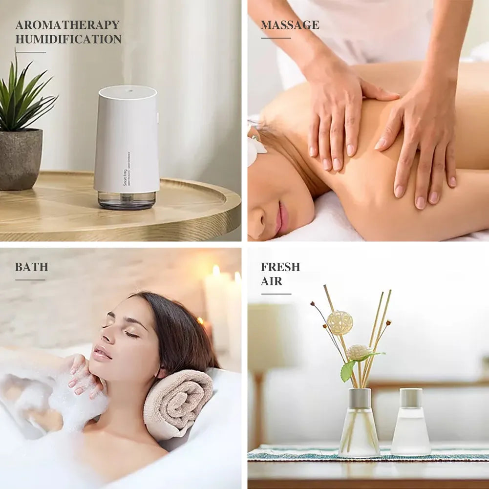10ML Lavender Essential Oil Massage Skin Care Diffuser Patchouli Frankincense Bergamot Cedarwood Sandalwood Tea Tree Aroma Oil