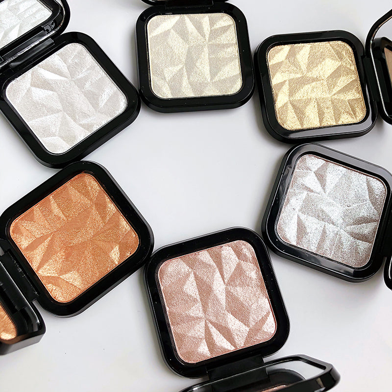 Wholesale Highlighter Private Label Body Shimmer With Mirror Makeup Organic Korean Makeup Products - My Store