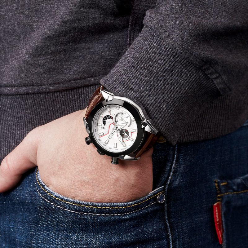 Wristwatch Sport Wrist Watch Waterproof Wrist Watches for Menmegir 2065  OEM ODM Watches Men Wrist