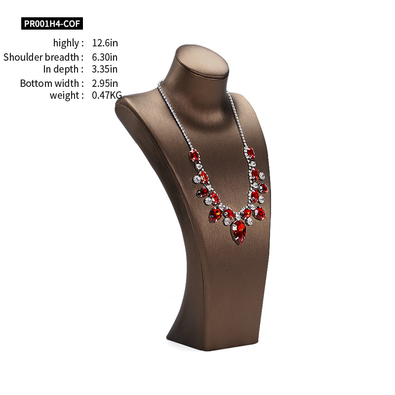 Mannequin Neck Jewellery Hanging Shelf Standing Model Jewelry Storage Props Necklace Display Jewelry Bust Forms