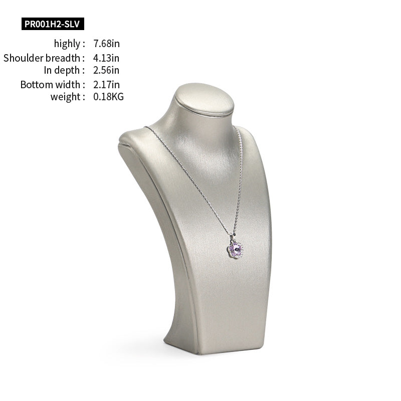 Mannequin Neck Jewellery Hanging Shelf Standing Model Jewelry Storage Props Necklace Display Jewelry Bust Forms