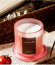Jar Glass Candle Golden Bell  Tropical Style Candles Luxury Smokeless Custom Gift Scented  Candle Private Label