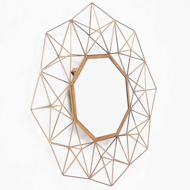 70*100cm Big European Bathroom Mirrors Home Wall Decor Wall Hanging Mirror Dining Edge Decoration Spelling Large Oval Mirror
