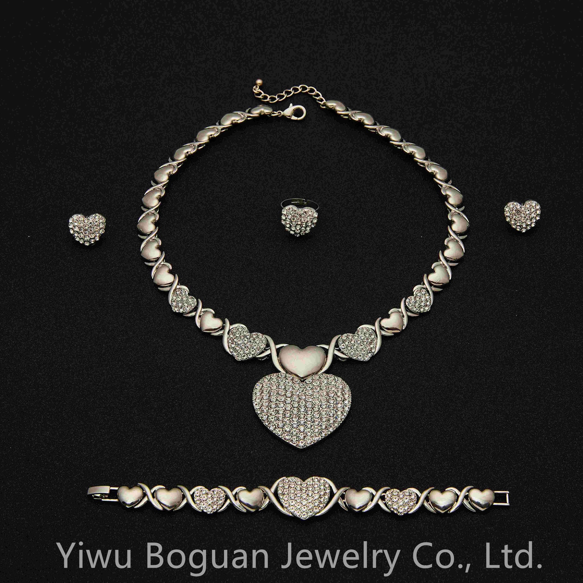 2021 African High Quality Gold Jewelry Women Jewelry Set 18k Gold Plating Jewelry Set