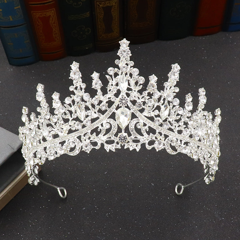 Women Crystal Crowns Tiara Headbands Wedding Hair Accessories Crown Bridal Tiaras Crowns Hairbands Hair Jewelry Hair Ornaments
