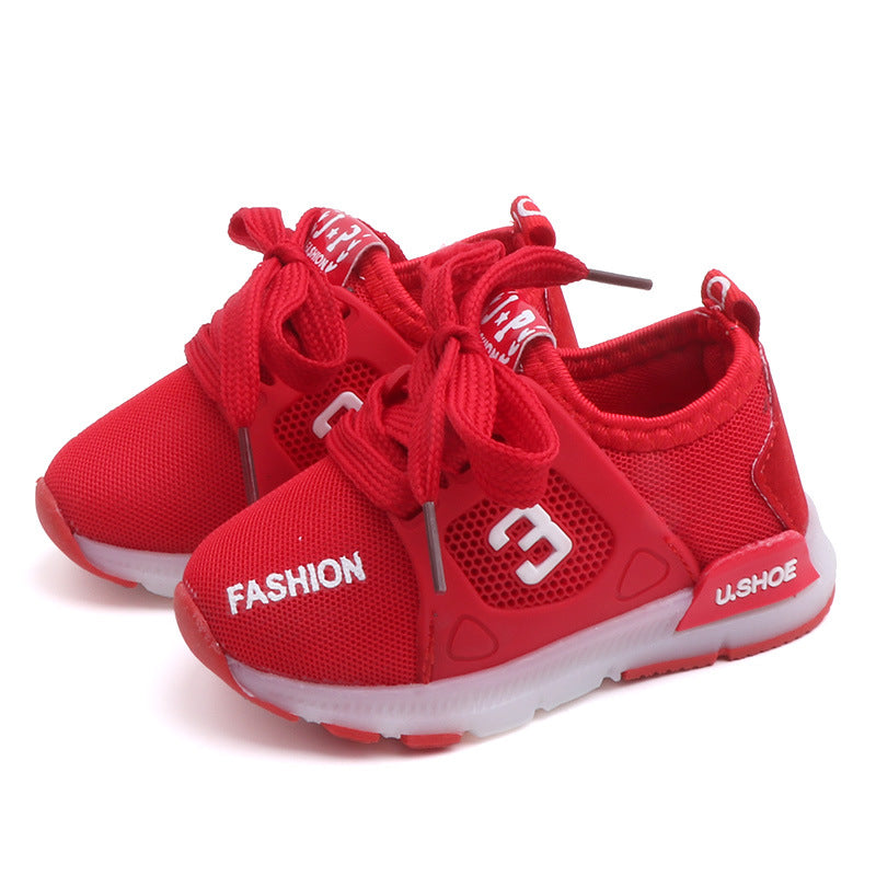Kids Sneakers Lighted Sneakers Glowing Shoes Boys Baby Sneakers With Luminous Sole Children's Led Shoes Boys Girls Light Up