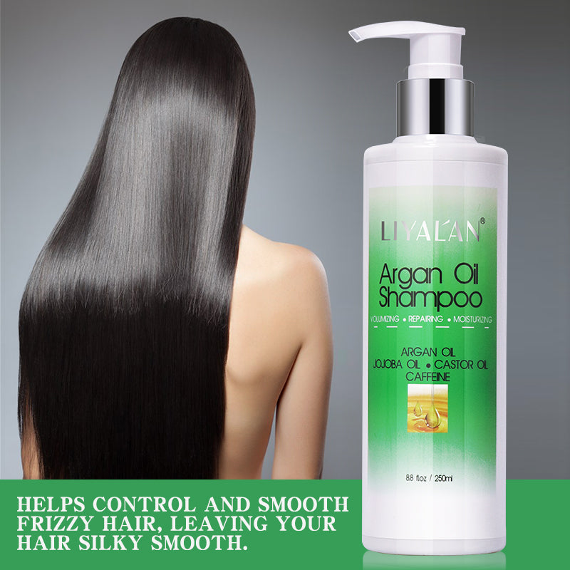 Private Label Hair Care Products Natural Organic Vegan Hair Growth Hair Loss Argan Oil Shampoo