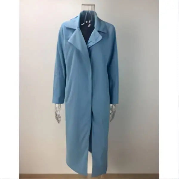 YQY002 New Styles Autumn Fashion Leisure Ladies Long Coats for Women Woolen Coat