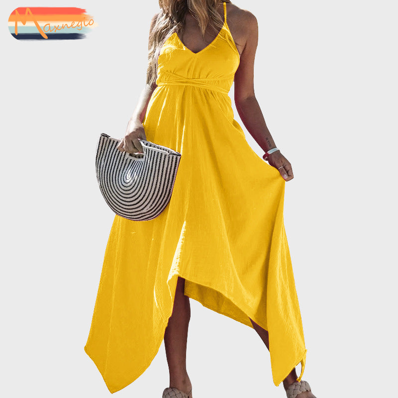 Maxnegio Sexy Dresses  Maternity Dress for Photo Shoot Bohemian Dress