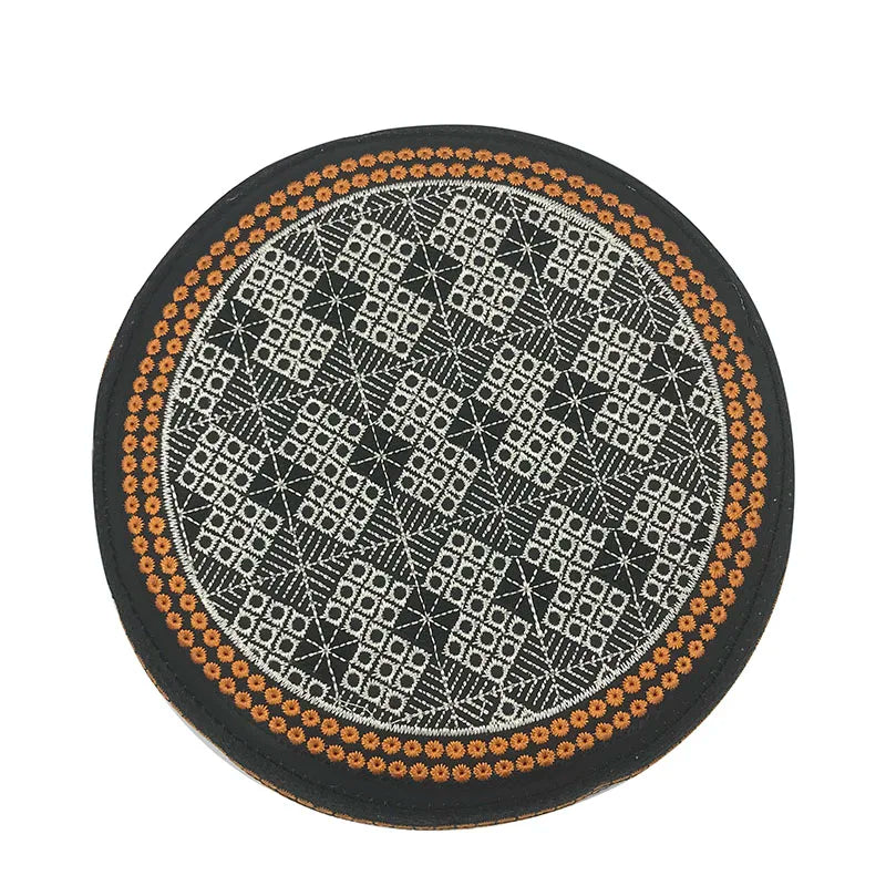 New Prayer Hats Cotton Embroidery Islamism Muslim Hat Islam Arabic India Jewish Hat Saudi Arabia Hats for Men Headscarf Clothing
