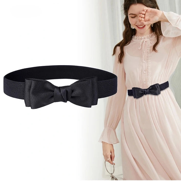 65 Style New Korean Windbreaker Elastic Wide Women Waistband a Variety Alloy Buckle Retro Belt All-Match Dress Women Accessory