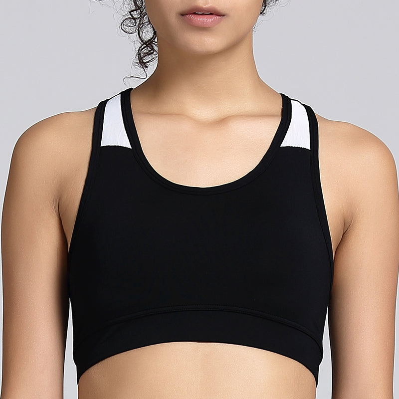 High Impact Crop Workout Bras Beauty Back Activwear Gym Top Lightweight Racerback Sports Yoga Bra