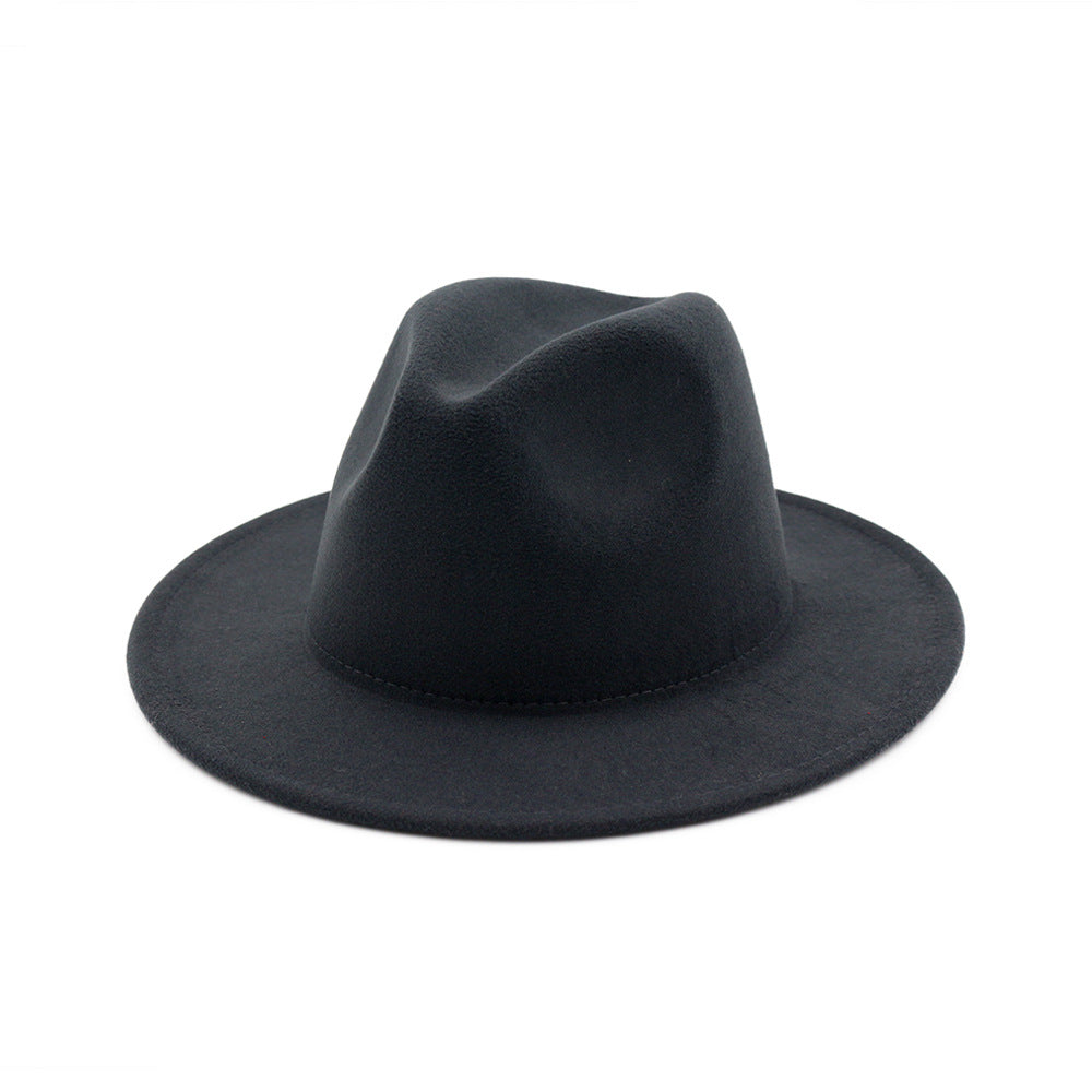 High Quality Children Jazz Fedora Hat Solid Fedora Hats for Kids