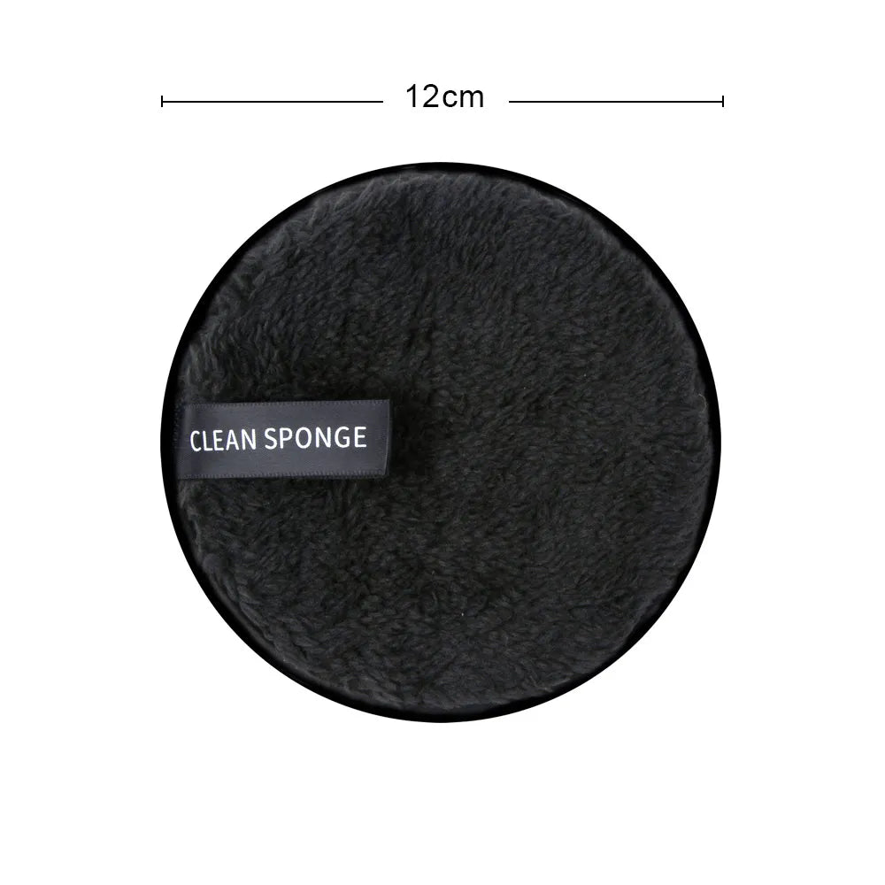 Makeup Remover Puff Reusable Make-Up Pads Washable Cleansing Cotton Microfiber Cloth Pad Skin Care Nail Art Cleaning Wipe Tools