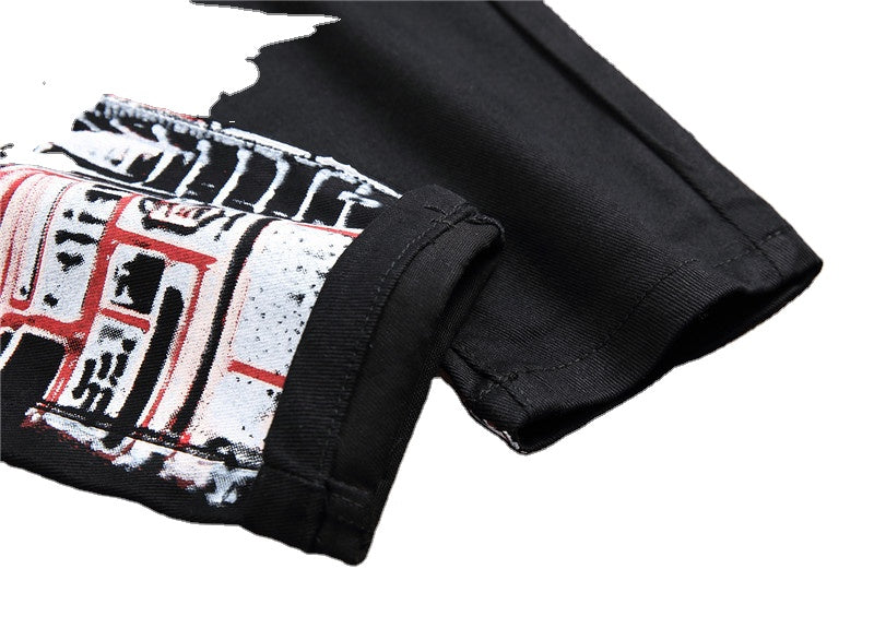 New Custom Jeans Manufacturers Dropshipping Denim Jeans Distressed Demin Jean Trousers for Men