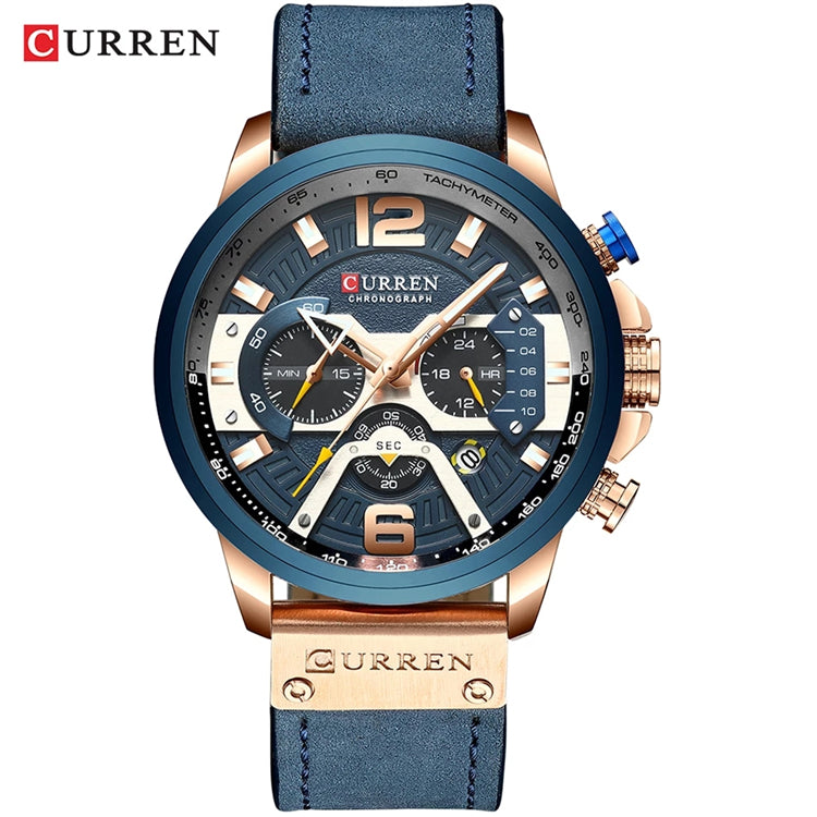Watches Men Reloj Curren 8329 New Brand Sport Watches Men's Quartz Clock Waterproof Wrist Watch Relogio Masculino