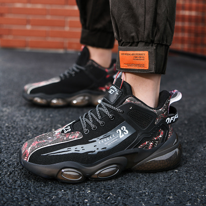Man Shoes Sneakers Sport Shoes Hip-Hop Stylish Chunky Cushion Men Basketball Sneakers Custom Men's Fashion Sneakers