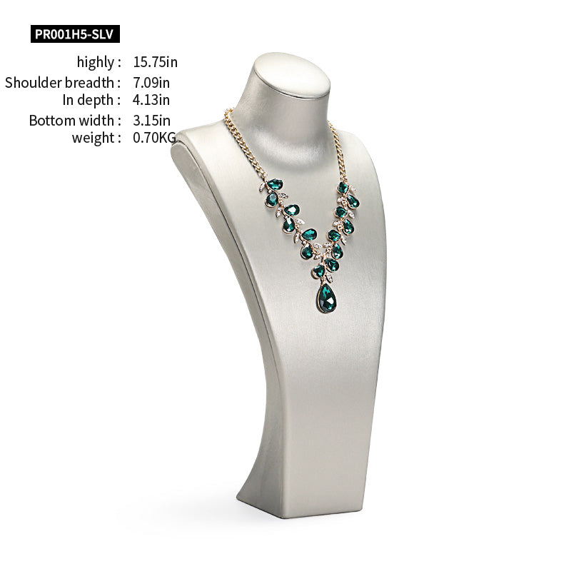 Mannequin Neck Jewellery Hanging Shelf Standing Model Jewelry Storage Props Necklace Display Jewelry Bust Forms