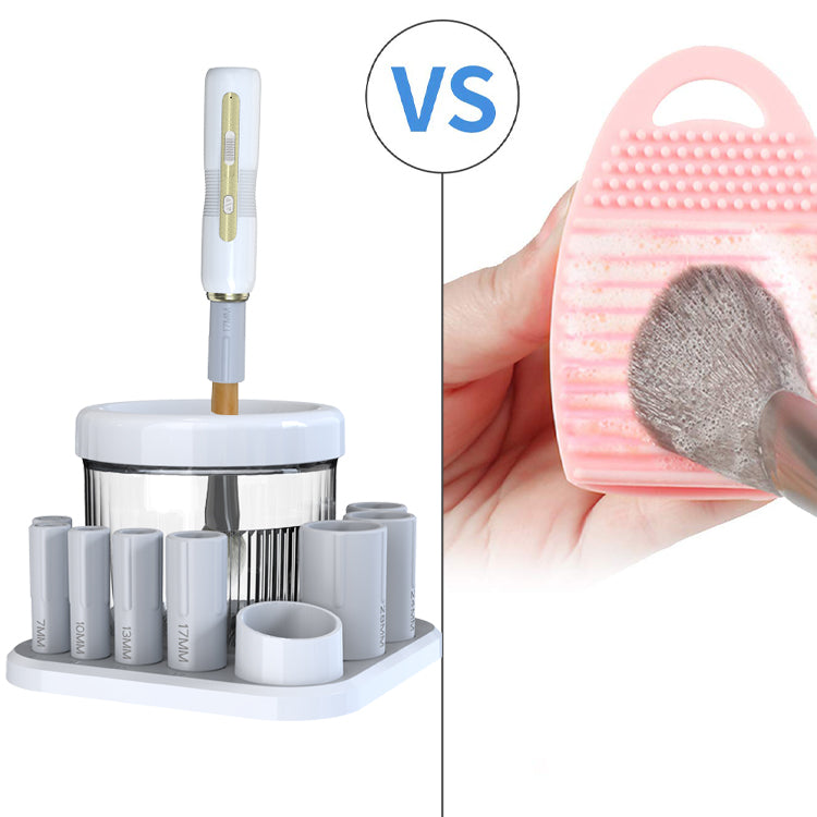 Automatic Electric Makeup Brush Cleaner Dryer and Makeup Brush Cleaner Machine With 8 Rubber Collars - My Store