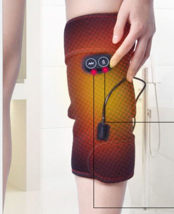Hot-Sale Adjustable Heated Therapy Health Care Knee Brace Wrap for Winter Relief Cold and Pain