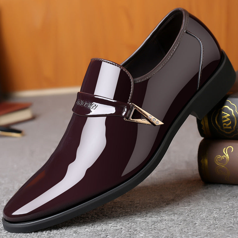 New Classic Business Men Dress Shoes Fashion Elegant Formal Wedding Shoes Men Slip on Office Oxford Shoe for Men Size 37-45