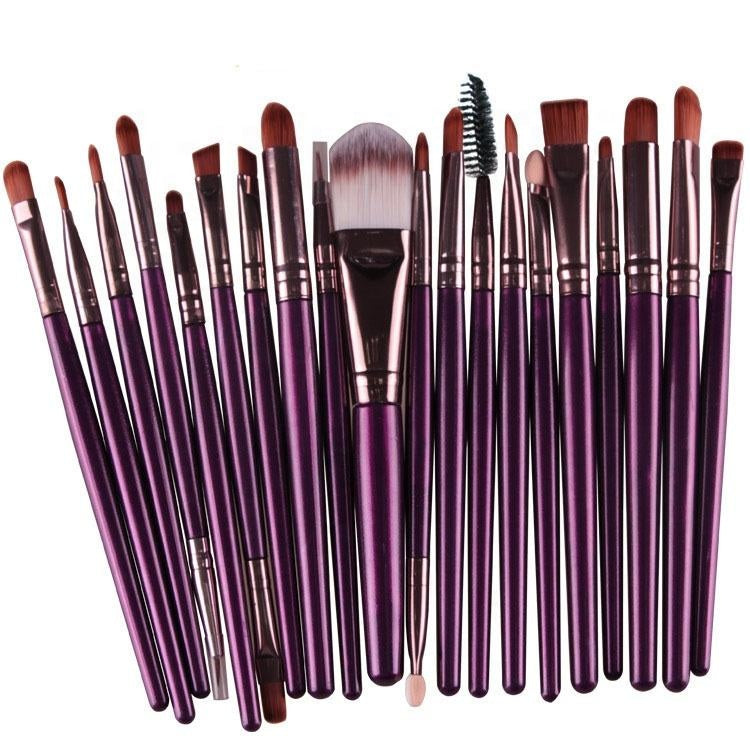 SENKA 20pcs Private Label Makeup Brush Set Pincel De Maquiagem White/Rose Gold Professional Makeup Sets Women Make Up Brush Kit - My Store