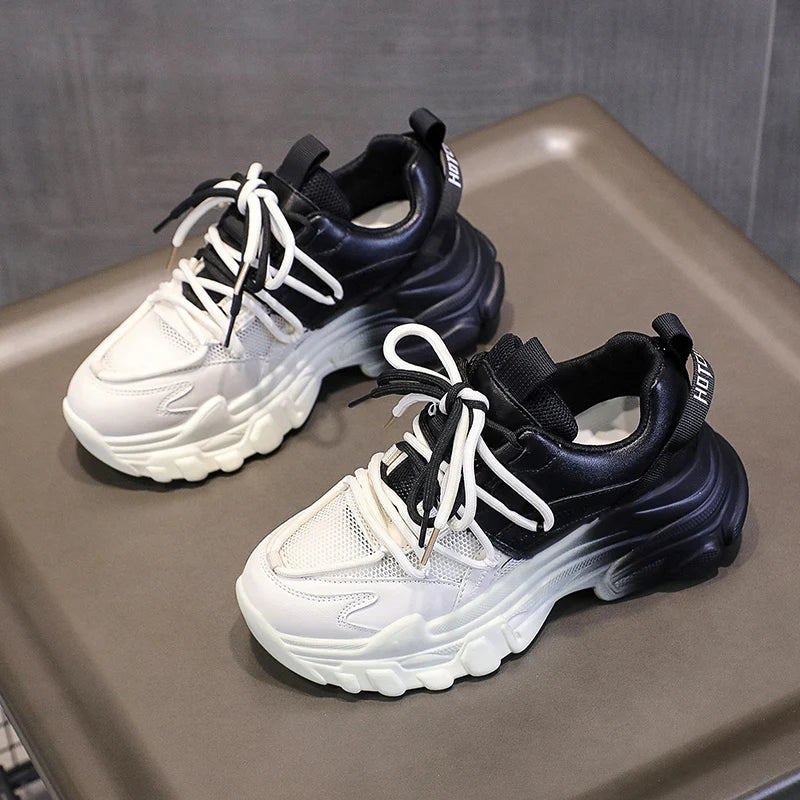 Summer Women's Shoes  Ladies Shoes Platform Woman Vulcanize Casual Comfort Sneaker Chunky Sneakers
