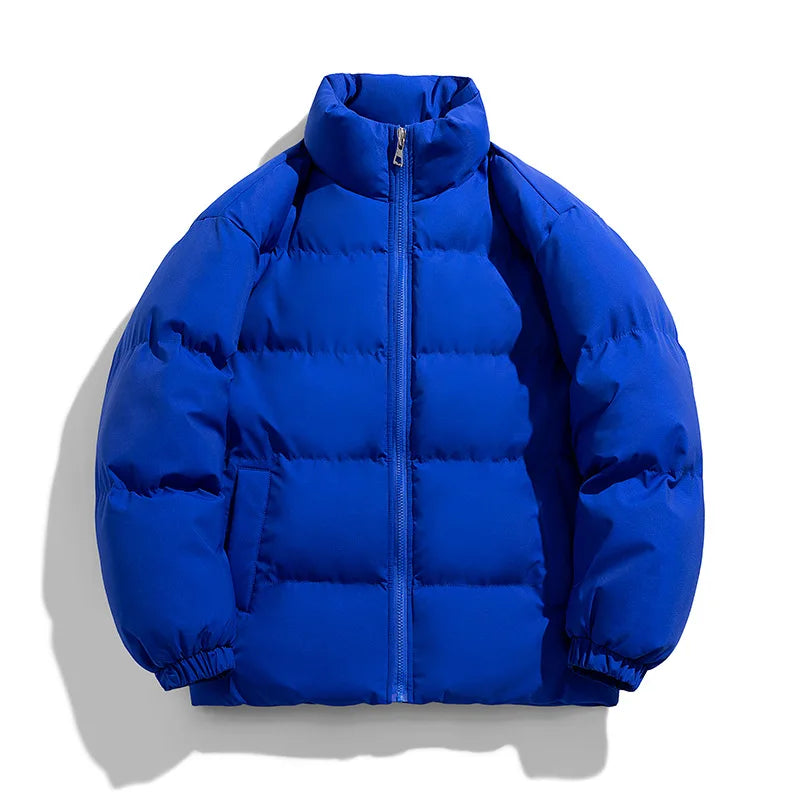 New Warm Men's Clothing Coats Winter Men's Jacket and Coats  Windproof Long Sleeve Casual Jacket Coat Puff Bubble  Jacket
