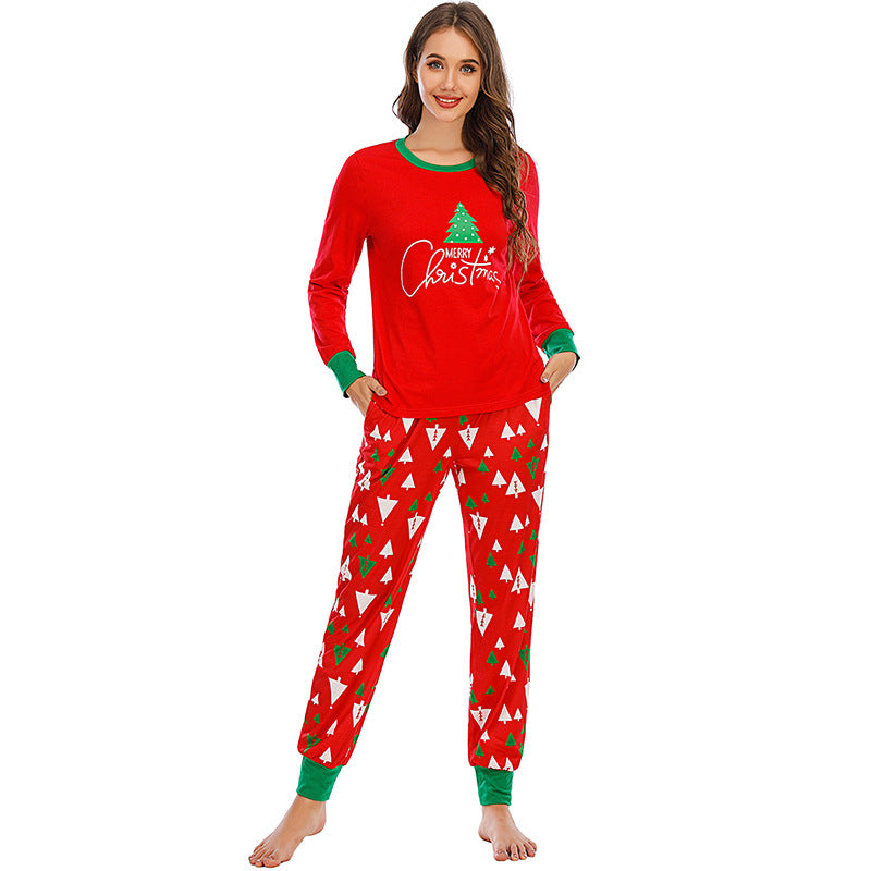 Custom Print Adult Onesie Cotton Clothes Matching Family Christmas Pajamas Sets for Adult and Kids Baby