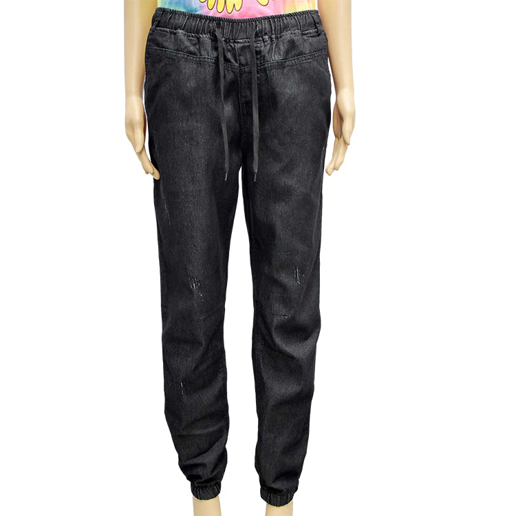 Men Jeans Mid Waist Skinny Fit Hot Summer Jean Shorts Denim Long Pants Men Jeans Fashion Pants
