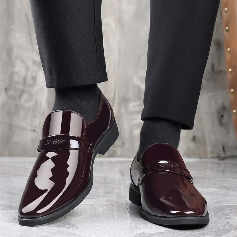 New Classic Business Men Dress Shoes Fashion Elegant Formal Wedding Shoes Men Slip on Office Oxford Shoe for Men Size 37-45