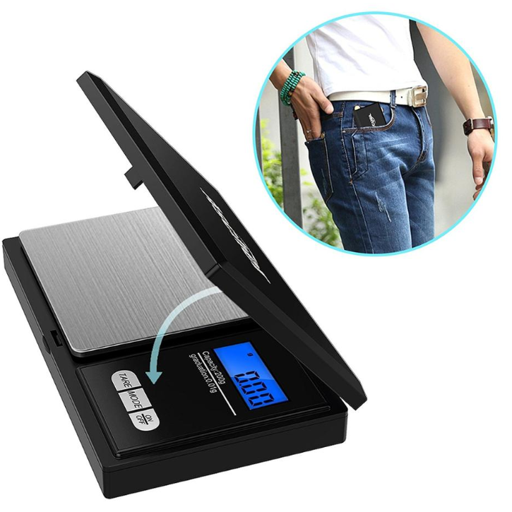 500g/0.01g Digital Pocket Jewelry Scale Portable Diamond Tester Selector Jeweler Tool Set