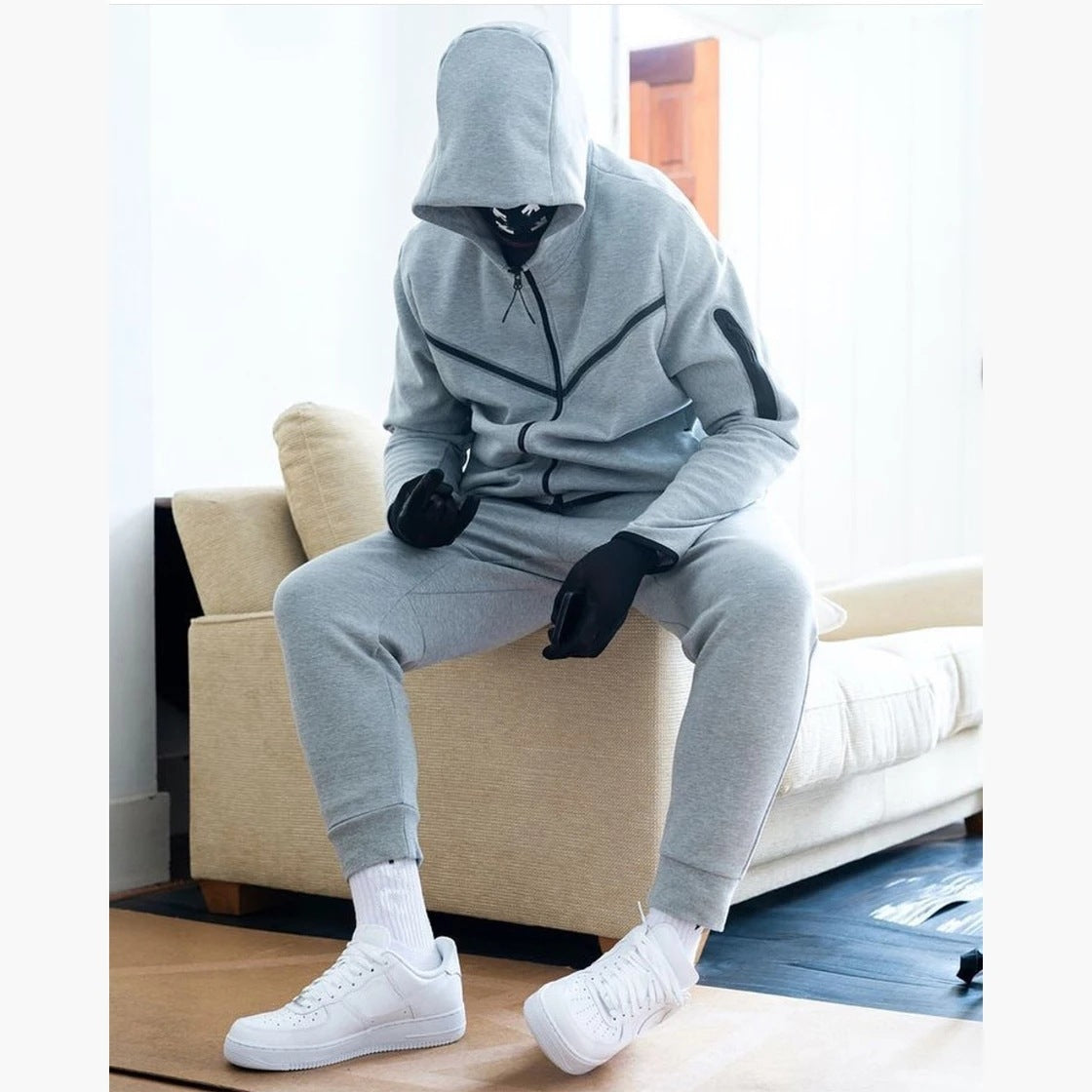 Custom Logo Men's Tech Track Suits - My Store