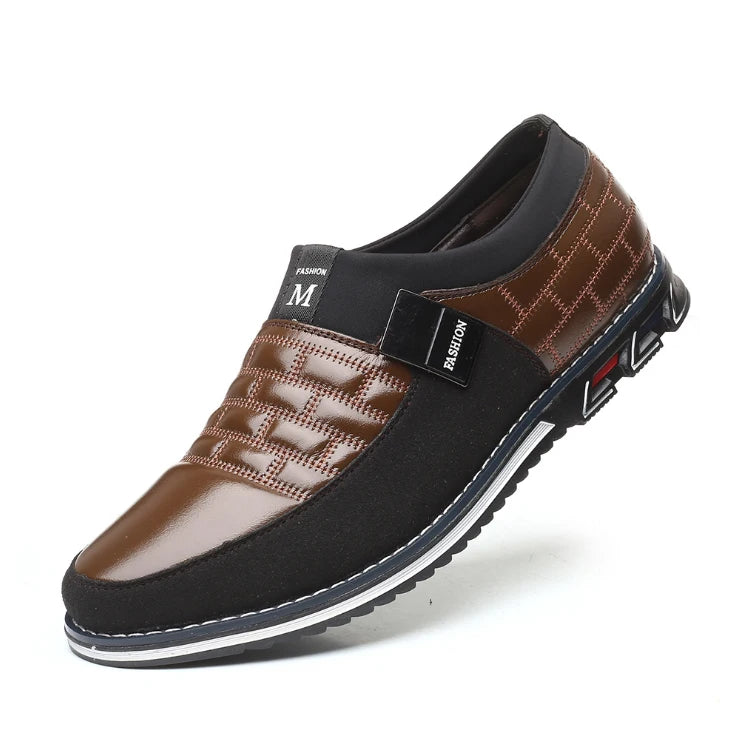 Latest Design Fashion Sneakers Low Price Boys Sneaker Brown Black Blue Color Casual Shoes for Men